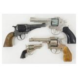 4 Vintage Cap Guns