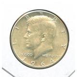 1964 Kennedy Silver Half Dollar