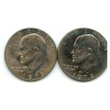 1978 & 1978-D Eisenhower Dollars