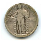 1920 Standing Liberty Silver Quarter