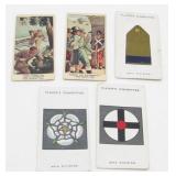 Antique Cigarette Card Grouping - Military