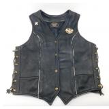 Victory Motorcycles Leather Vest - Size L