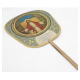 Vintage Church Advertising Fan - Melford Nelson