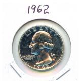 1962 Proof Washington Silver Quarter