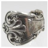 Vintage Spoon Ring - Size 8, 6.65 grams
