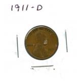 1911-D Lincoln Wheat Cent