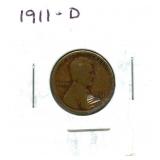 1911-D Lincoln Wheat Cent
