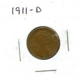 1911-D Lincoln Wheat Cent