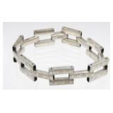 Vintage Sterling Silver Art Deco Floral Engraved