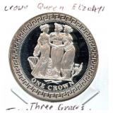 2015 Crown Tristan Da Cunha - Three Graces