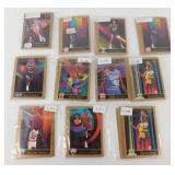 Group of 1990-91 Skybox Basketball Team Sets