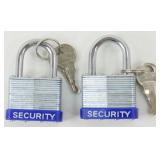 2 New Bunker Hill Security Locks