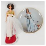 * Vintage 1971 Miss America Barbie Doll and 1975