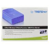 New Trendnet 1 Port Wireless G Multifunction USP