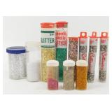 Vintage Containers of Glitter