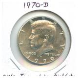 1970-D Kennedy Silver Half Dollar - Only Issued