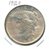 1923 Peace Silver Dollar