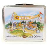 Harley-Davidson Cycle Critters Metal Lunch Box