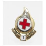 1 Gallon Donor Red Cross Pin