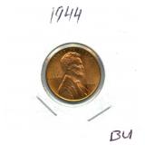 1944 Lincoln Wheat Cent - BU