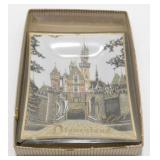 Vintage 1950ï¿½s ï¿½Disneylandï¿½ Glass Plate - 4 ï¿½ï¿½ x