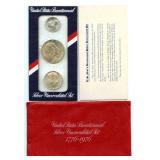 1976 U.S. Mint Bicentennial Silver Proof Set