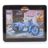 Large Flat Harley-Davidson Tin