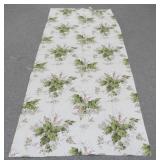 Vintage 1950ï¿½s Bark Cloth Fabric ï¿½Wash Fast