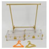 Rainbow High Dollhouse Clothing Rack with Hangers
