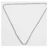 Sterling Silver Chain, 6.14 grams - 18ï¿½ Long,