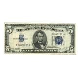 1934-D $5 U.S. Silver Certificate