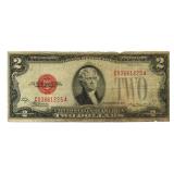 1928-D $2 Red Seal Legal Tender U.S. Note