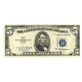 1953-A $5 U.S. Silver Certificate