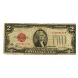 1928-F $2 Red Seal Legal Tender U.S. Note