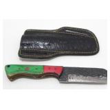 New Carbon Steel Dragon Scale Bull Cutter Knife