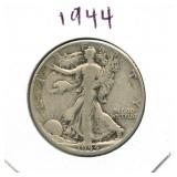 1944 Walking Liberty Silver Half Dollar