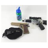 2 Airsoft Guns and BB
