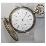 CH. F. Tissot & Son Locle .800 Silver Pocket