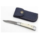 New Damascus Blade Folding Pocket Knife with