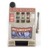 Las Vegas Buckaroo Slot Machine Bank - Works