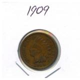 1909 Indian Head Cent