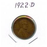 1922-D Lincoln Wheat Cent