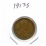 1917-S Lincoln Wheat Cent