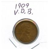 1909-V.D.B. Lincoln Wheat Cent