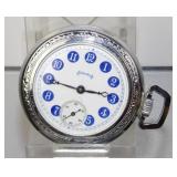 Columbus Watch Co. W.F. Graff & Co. Pocket Watch