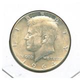 1964 Kennedy Silver Half Dollar