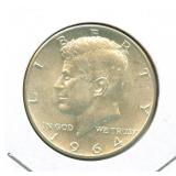 1964 Kennedy Silver Half Dollar