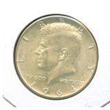 1964 Kennedy Silver Half Dollar