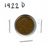 1922-D Lincoln Wheat Cent