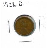 1922-D Lincoln Wheat Cent